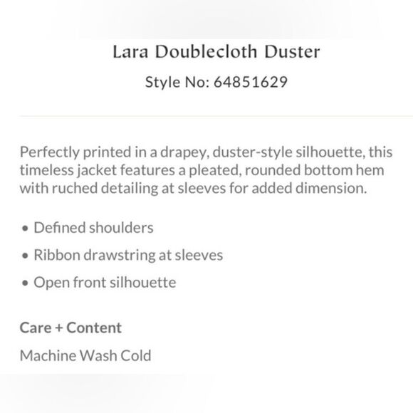 Free People Lara Doublecloth Duster - Picture 7 of 11
